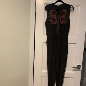 Madewell black jumpsuit